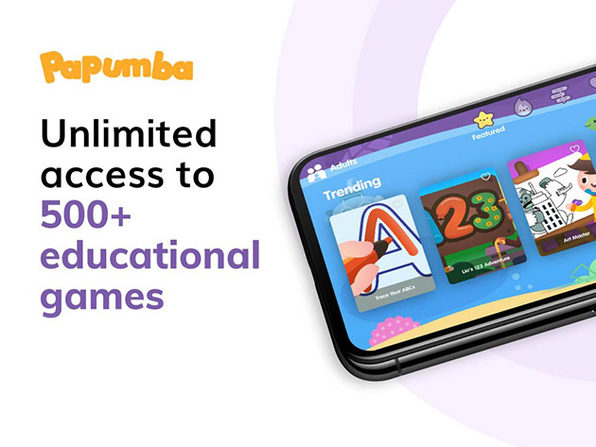 $24.99 Papumba Fun Learning App for Kids 1-Year Subscription