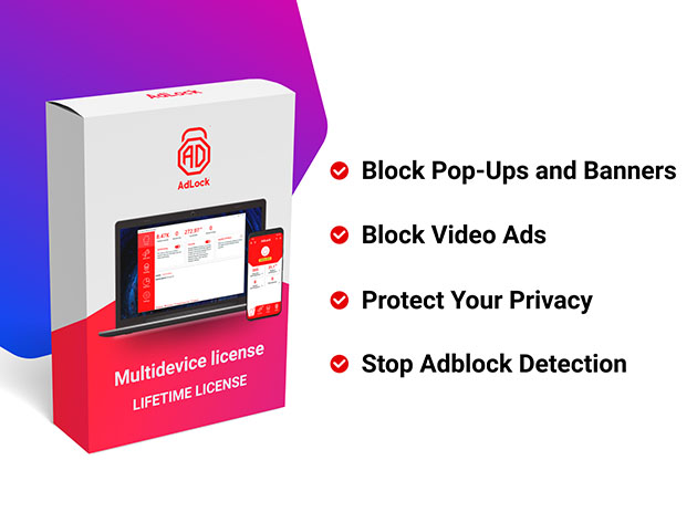 AdLock Ad Blocker Application 