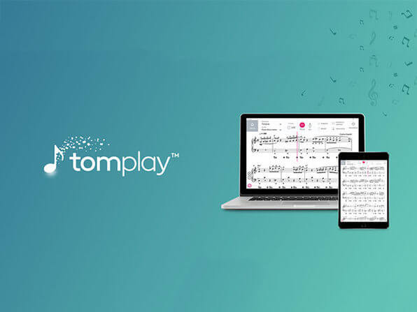 Tomplay™ Interactive Sheet Music 1-Year Subscription