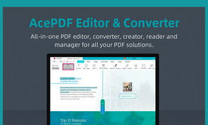 AcePDF Editor & Converter Lifetime License Edit & Annotate