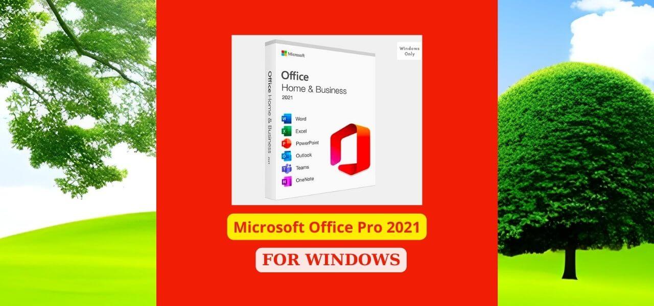 Microsoft Office Pro 2021 for Windows