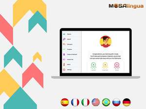 MosaLingua Language Learning Fluency Bundle: Lifetime Subscription