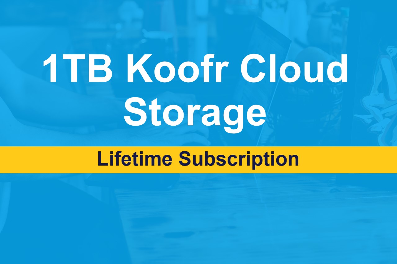 1TB Koofr Cloud Storage Lifetime Subscription