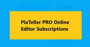 PixTeller PRO Online Editor 3-year Subscription